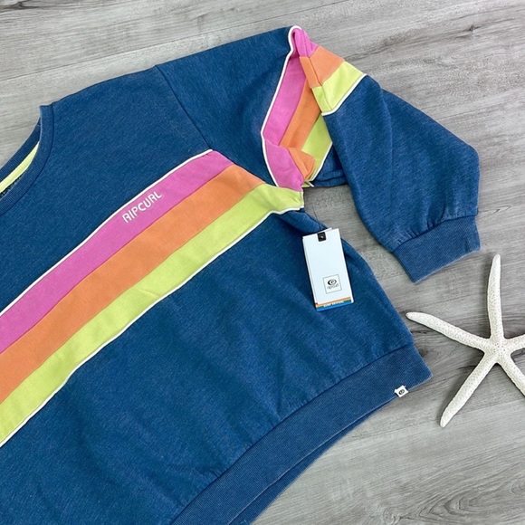 🔆RIP CURL🔆 GOLDEN STATE CREW SWEATSHIRT - Picture 5 of 13